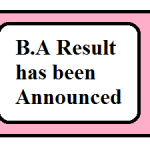 AIOU B.A Result has been Announced