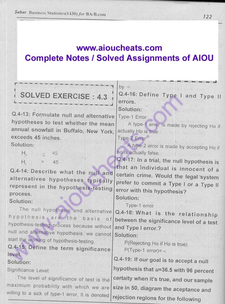 19-1430 solved assignment aiou
