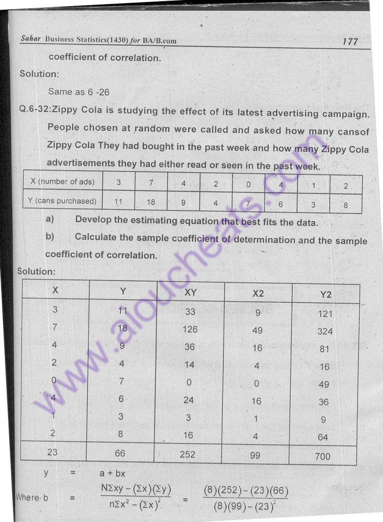 31-1430 solved assignment aiou statistics for management